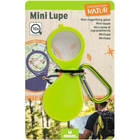 Mini Loupes de poche x10 avec mousqueton (1/3)