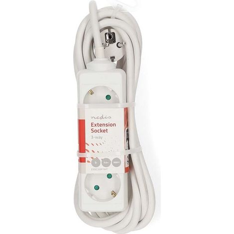 Nedis 3-FACH, 5M (STECKDOSENLEISTE  WS)