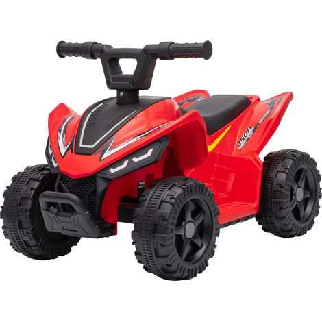 AIYAPLAY Quad Elettrico per Bambini 18-48 Mesi 6V, Portata 25 kg, Rosso (1/5)