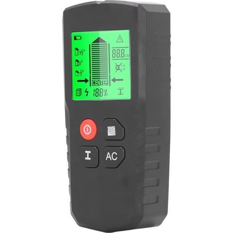 5-in-1 Balkensucher, Wandscanner mit LCD-Display, empfindlich für Holz, Rohre, Metall und Wechselstrom, 5 Scanmodi