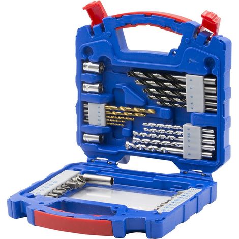 SET PUNTE 36pz ACCESSORI AVVITATURA FORATURA FERO MURO LEGNO KRINO START (1/4)