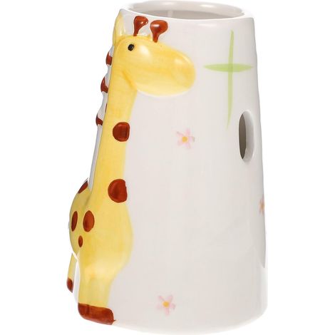 Support D'abreuvoir Étanche en Céramique Jaune et Facile à Installer pour Petits Animaux Décoration de Maison d'animaux et Cage (1/5)