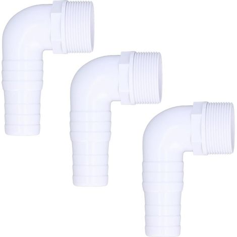 Stück – 90°-Winkelverbinder-Adapter für SPX1105Z3, SPX1105Z4, SPX1091Z7 Fittings – PVC, 32–38 mm Durchmesser, Poolfittings (1/5)