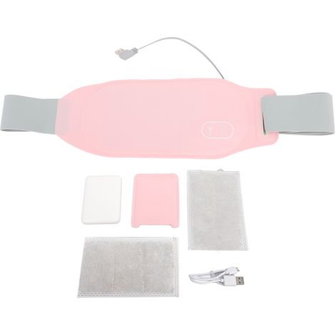 Ceinture chauffante électrique pour femmes, 3 températures réglables, 5 modes de massage, chauffage infrarouge rapide, soulagement des douleurs abdominales et menstruelles. (1/5)