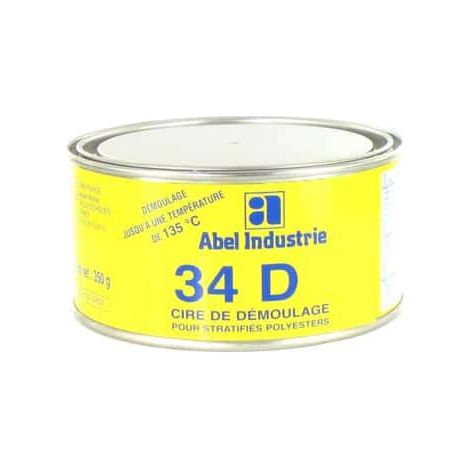 Cire de démoulage 34D 135° boite de 350 GR