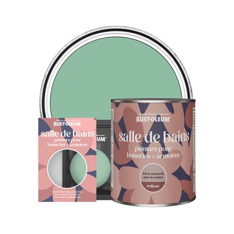 Peinture pour Boiseries & Armoires de Salle de Bains, Finition Brillante - Wanderlust (1/2)