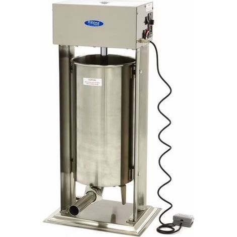 Poussoir à saucisses 25 Litres Automatique, vertical, 10 vitesses, 4 canules Ø16-38 mm