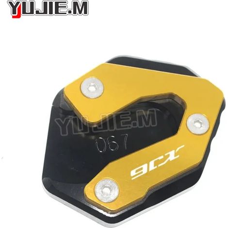 (Glod) Plaque de support d'extension de béquille latérale CNC compatible avec les accessoires moto Yamaha XJ6 XJ6F XJ6N DIVERSION 2009-2015 maxpower (1/4)