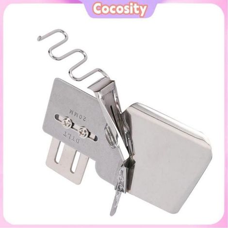Cocosity classeur à coudre Ourlet à coudre 4 plis, accessoires industriels, reliure à electromenager machine 20mm / 0,79 pouces (1/5)