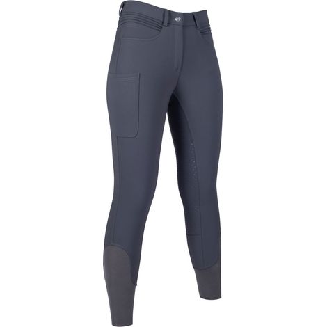 Pantaloni invernali da donna per equitazione modello Rosewood con silicone totale: 48 IT, grigio 9500
