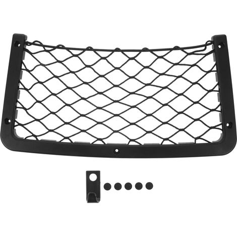 CCYKXA Auto-Aufbewahrungsnetz, Auto-Aufbewahrungsnetz, Sitzrückentasche, Auto-Aufbewahrungstasche, Auto-Aufbewahrungsnetz, Camping-Auto-Aufbewahrung, Nylon, 36 x 18 cm (1/5)