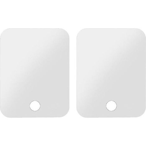 2 Stück beschlagfreie Duschspiegel