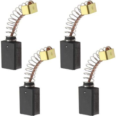100 Paires Balais de Charbon Auto Stop Compatible avec Workzone PT150601 1500W Perceuses à Percussion Rotatives 6x10x16mm Outils électriques Pièces de Rechange pour Outils électriques