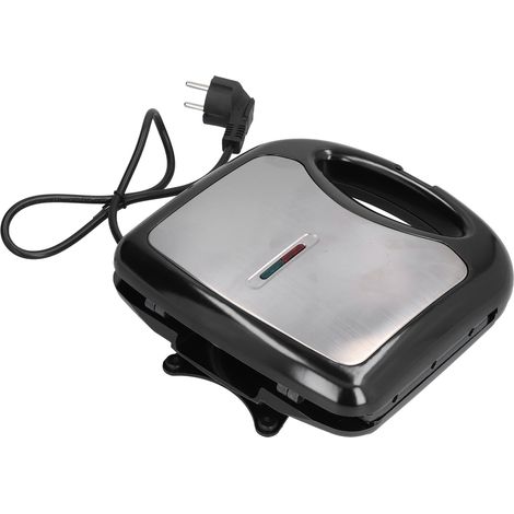 750-W-Doppelseiten-Hotdog-Maker, 6-Loch-Wurstgrill fürs Frühstück, 220–240-V-Eurostecker (1/5)
