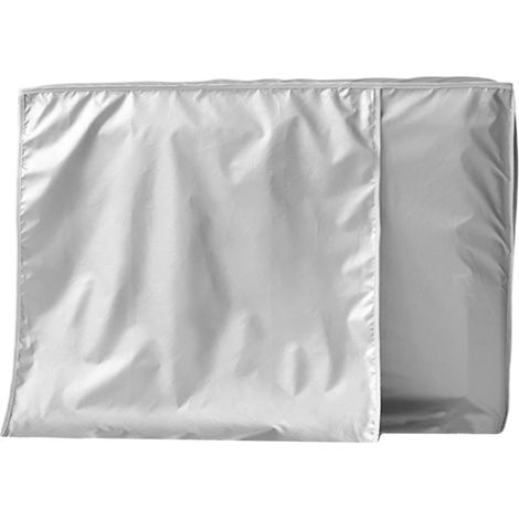Housse de protection universelle pour climatiseur de fenêtre, imperméable et résistante à la neige Protection hiver-été pour climatiseur de maison, dortoir, bureau, appartement, chambre, salon