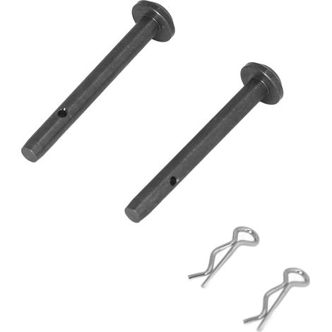 Lot de 2 clips de carrosserie RC, fixations antirouille de 4 cm de longueur pour une conduite plus fluide, compatibles avec les voitures RC 1:18. (1/5)
