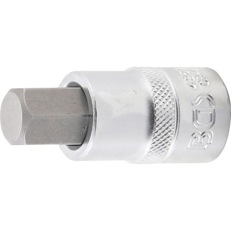 BGS Punta Vaso Cuadrado Interior 12,5 mm (1/2") Hexagonal Interior 14 mm - 4257
