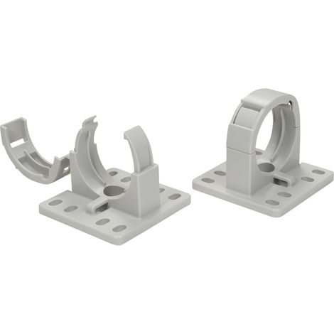 HellermannTyton 169-22003 CTCC-IWS50-MB65-PA66/6HIRHS-GY Schlauchhalter Grau  50 mm  1 St.