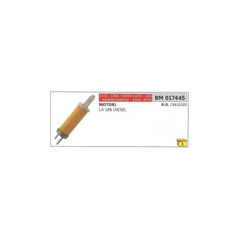 Filtro gasolio/diesel SANDRIGARDEN LA 186 rasaerba tosaerba tagliaerba C8610300