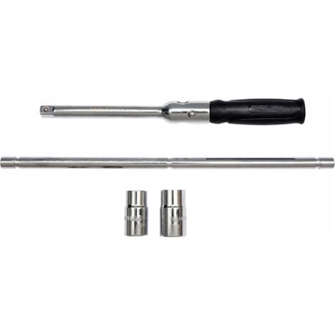 Chiave per dadi ruota auto pieghevole con 4 bussole, 17-19 mm, 21-23 mm, codice KD10669 (1/5)