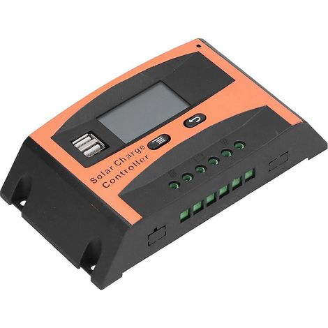 Solar-Laderegler 12V/24V Auto-PWM Wasserdichter Ladeschutzregler für den Heimgebrauch 10A