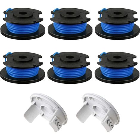 Bobine Fil Rechange Ryobi – Pour AC14RL3A, Ligne 1.65mm, 6 Bobines + 2 Caps (1/5)