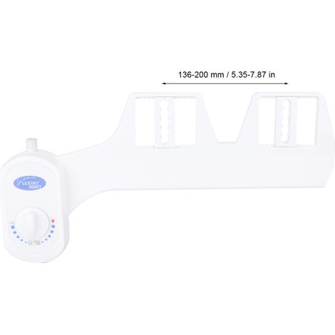 [Aufsteckbares Bidet] + [G1/2 Zoll] + [Doppel-Bidetdusche für Intimhygiene] + [ABS, 136-200 mm] (1/5)