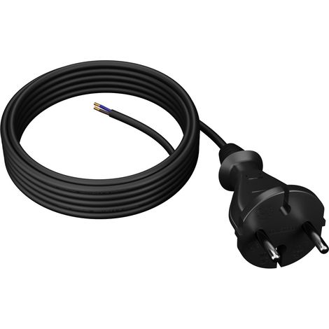 Cavo di collegamento 2x1,5 m, nero (1/5)