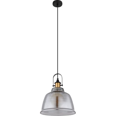 Globo - hängeleuchte - Dorothea - schwarz - glas - Ø 30cm - E27 - (1/5)