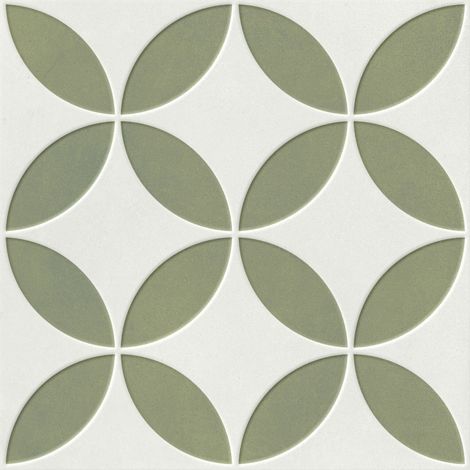 Carrelage imitation carreaux de ciment 22,3x22,3 cm – Grès cérame – Épaisseur 9 mm – Pour cuisine, salon et salle de bain