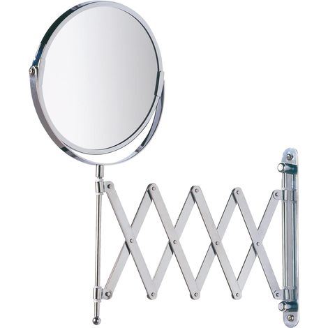 Espejo cosmético de pared con brazo telescópico (1/5)