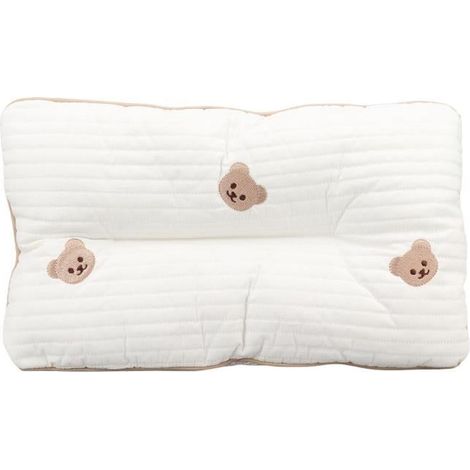 SURENHAP Oreiller mignon pour tout-petit Mignon enfant en bas âge oreiller motif animal doux PP puericulture Type d\'ours (1/4)
