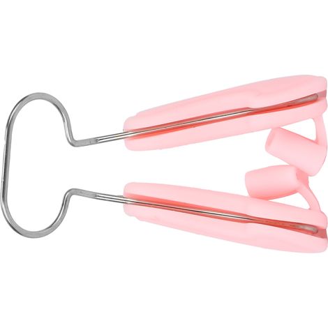 Pince-nez remodelante, rehausseur et affineur de nez, correcteur de nez droit, rose (1/5)