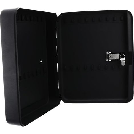 Boîte à Clés Murale Noire avec Serrure à Chiffres 36 Emplacements pour Organisation Sécurisée des Clés Armoire Compacte pour Bureau École et Gestion Professionnelle (1/5)
