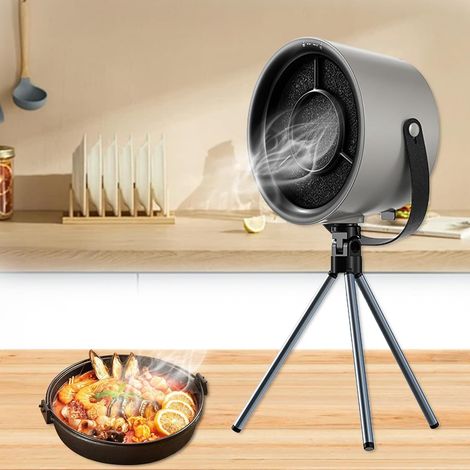 Hotte De Cuisine Portable, Portable Petite Hotte Aspirante, Mini Hotte Aspirante, Hotte De Bureau Hotte De Cuisine Usb Hotte Aspirante Portable (1/5)