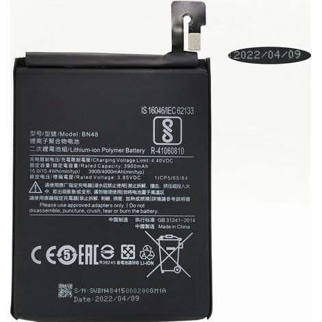 NUOVA BATTERIA PER XIAOMI BN48 REDMI NOTE 6 / PRO M1806E7TG (1/4)