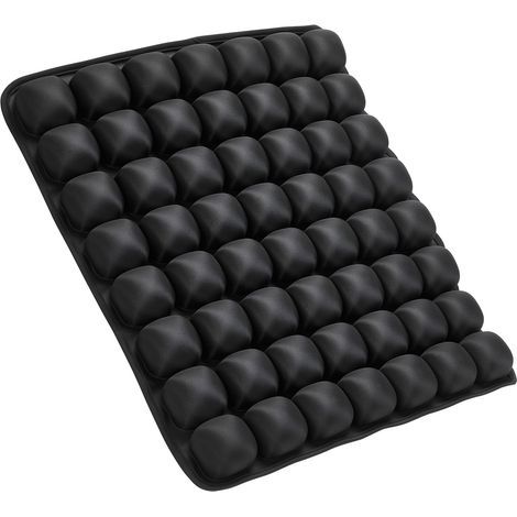 Mophorn Inflatable Seat Cushion, 3D Air Cell Design for Pressure Relief, Lycra & TPU Wheelchair Pad with Manual Pump, Lightweight and Portable for Travel, Office, Car, and Airplane (1/5)