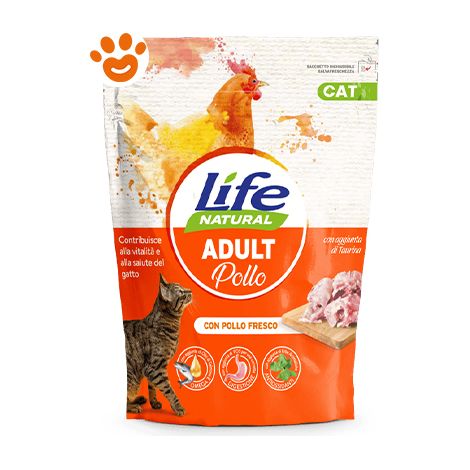 Life Cat Adult Pollo - Sacco 800 Gr -