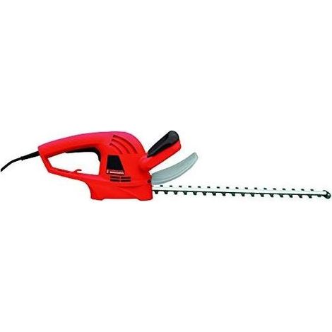 Sandrigarden 7091250 Tagliasiepi elettrico 61 cm 600 W doppia azione alluminio doppio pulsante sicurezza colore Nero