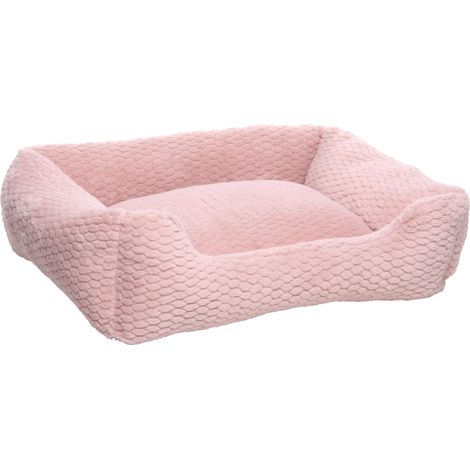 Panier Chien Coussin Chien et Chat 80 x 67 x 22 cm Peluche Fibre Polyester Housse Amovible Lavable 30°C Fond antidérapant (1/3)