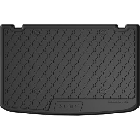 Vasca baule su misura in gomma sintetica - compatibile per Renault Clio IV 5p (10/1207/19) - Renault Clio IV Generation (08/1903/20)
