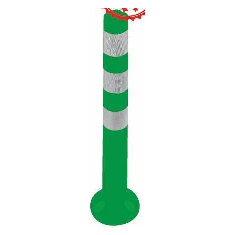 BOLARDO FLEXIBLE incluye 3 tornillos BA30000  Verde
