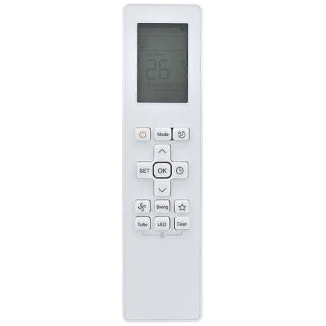 Télécommande universelle pour climatiseur RG10B(K1)/BGEFU1 (1/5)