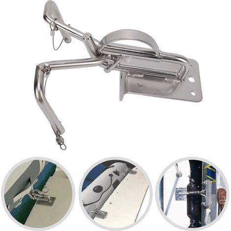 Davits de Bateau à Verrouillage Instantané en Acier Inoxydable 304 pour Annexes, Système de Libération Rapide (1/5)