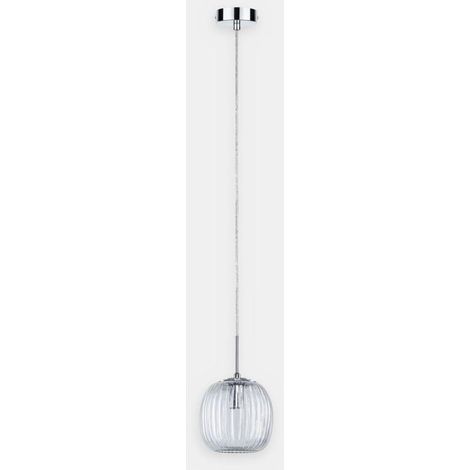 Ruya suspension chromé et transparent 28,5-150 cm (1/3)