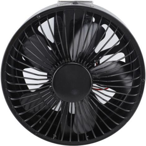 Ventilateur de cheminée rond – Fonctionne sans électricité – Alliage d'aluminium – Dissipation thermique rapide – Compatible poêles à bois et kérosène