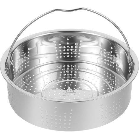 Dampfeinsatz - Acero Inoxidable 304 - Para Ollas de 18,6 a 19,8 cm de Diámetro Interior - Altura 5,5 cm - Diámetro Superior 20 cm - Inferior 18 cm - 1 Unidad (1/5)
