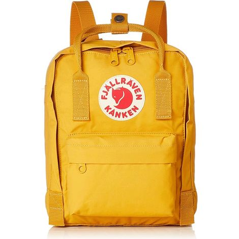 Rucksack Freizeit Wandern Reisen Schulrucksack aus Oxford Canvas für Laptop Tablet Laptop MacBook 16 Zoll (Gelb) (1/4)