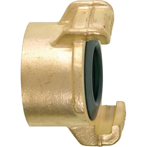 Raccord symetrique filete Geka filetage femelle 1/2, laiton