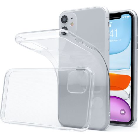 12Pz cover custodia tpu trasparente compatibile modello IP11 smartphone morbida (1/2)